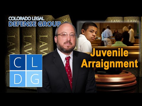 What is the juvenile arraignment process in Denver?