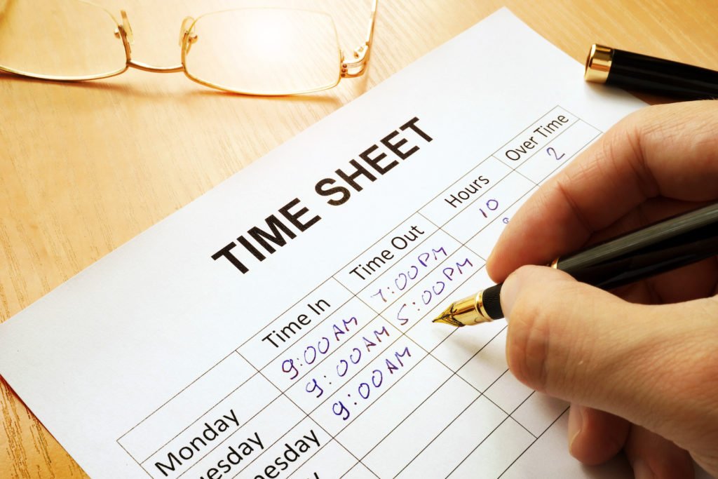 submit timesheet on time